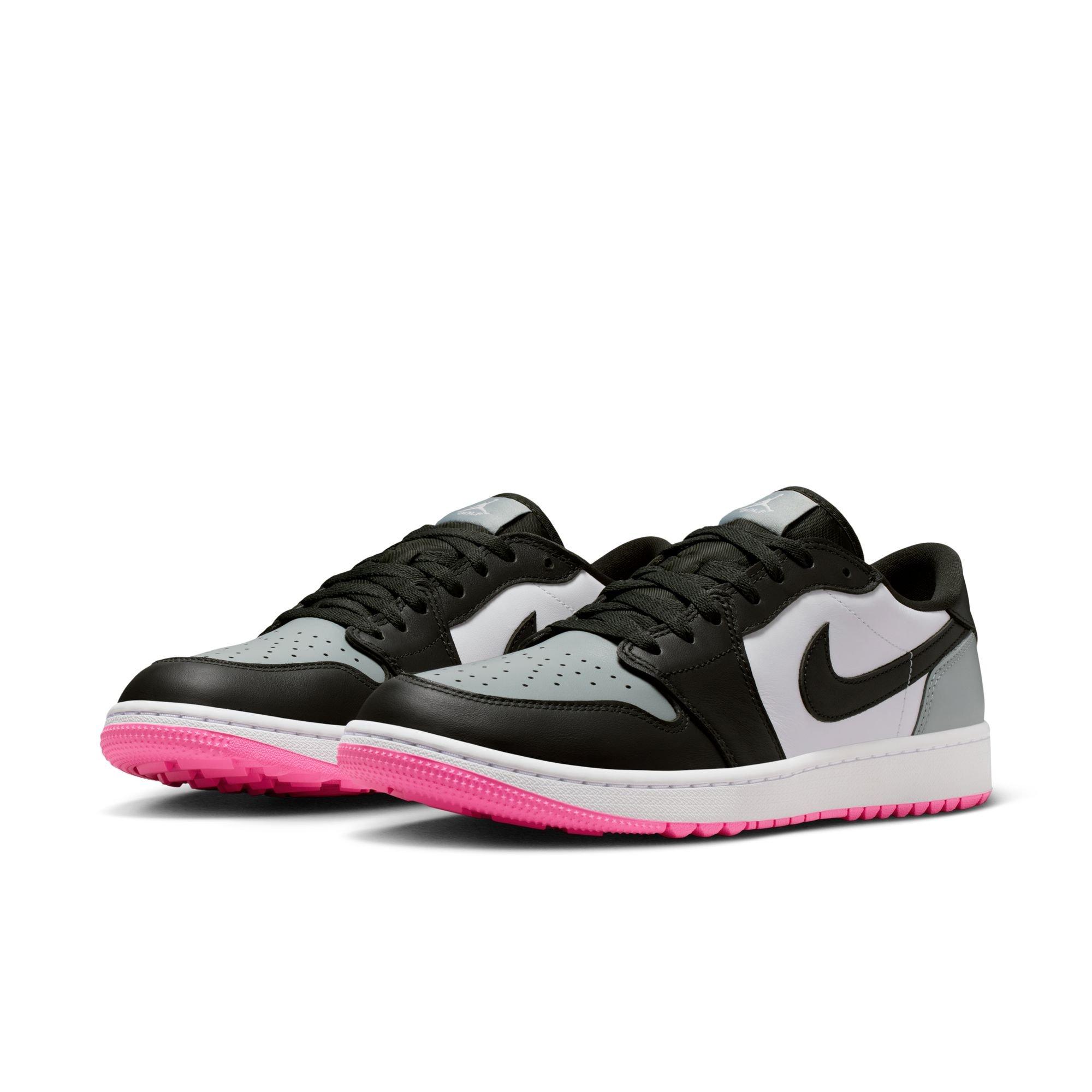 O*n様 jordan 1 low golf Air Jordan 1 Low Spikeless Golf Shoe - White/Black/Pink | JORDAN